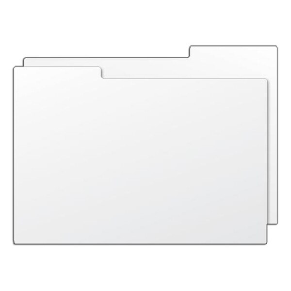 Photo Box Divider Card. 30 gauge wh